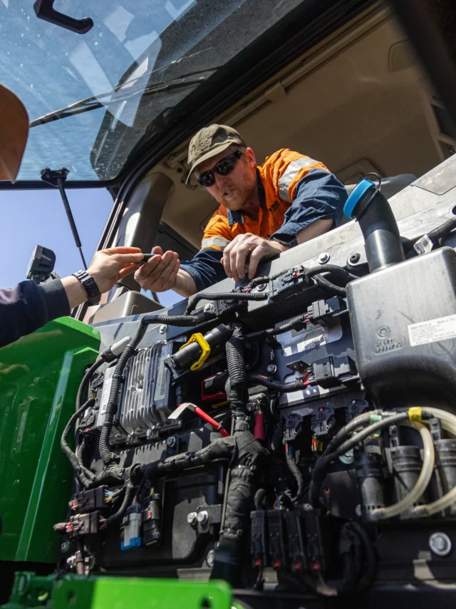🚜💥 Wrenches out, skills up!

Our Service Techs don’t just fix machines; they keep industries moving. That’s why our training program is next-level. From diagnostics to hands-on repairs, we’re building a crew that’s ready for anything.

Swipe to see what training looks like at RDO 👇

Real tools. Real teamwork. Real growth.

#RDOequipment #TechLife #ServiceTech #HeavyMachinery #JohnDeere #WorkshopVibes #CareerGoals #SkilledTrades #TrainingDay #RDOcrew