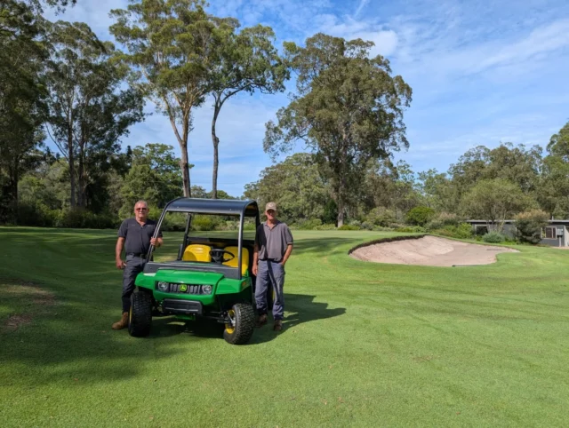 Another delivery out the gate🚚

⛳ The team at Maclean Golf Club has just received their new TX Gator and it is ready to get to work across the course.

Built for durability and packed with performance features, the TX Gator will help keep the greens looking their best all year long.

Enjoy the new machine Maclean Golf Club. Thanks for choosing RDO Equipment Australia.
